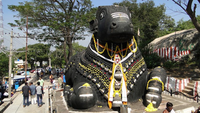 Chamundi Hills Mysore 08 - Nandi Statue