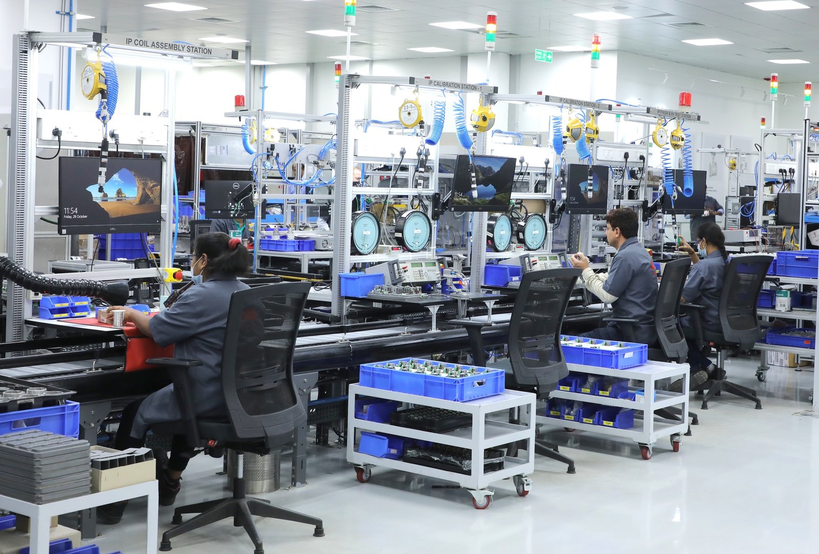  ABB India’s smart instrumentation factory in Peenya, Bengaluru.