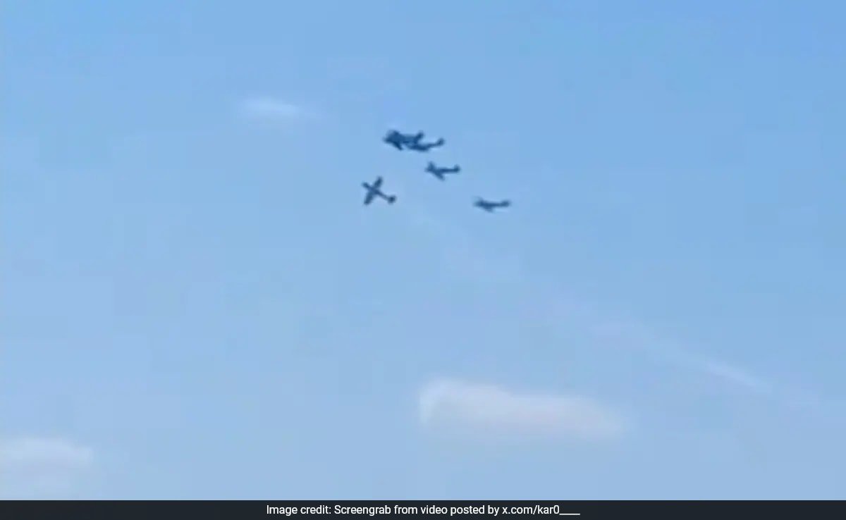 On Camera, 2 Planes Collide At Portugal Air Show, Pilot Dead: Report