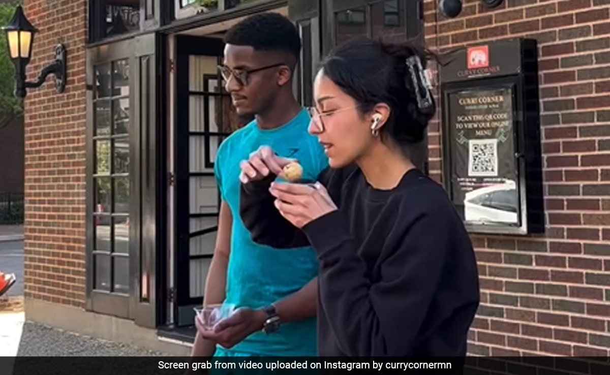 Video Of Locals In US Enjoying Pani Puri Goes Viral, Internet Reacts