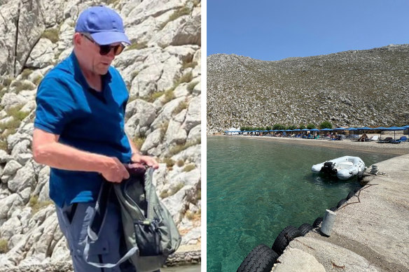 British TV presenter Michael Mosley was still missing on the mountainous Greek island of Symi as of Friday.