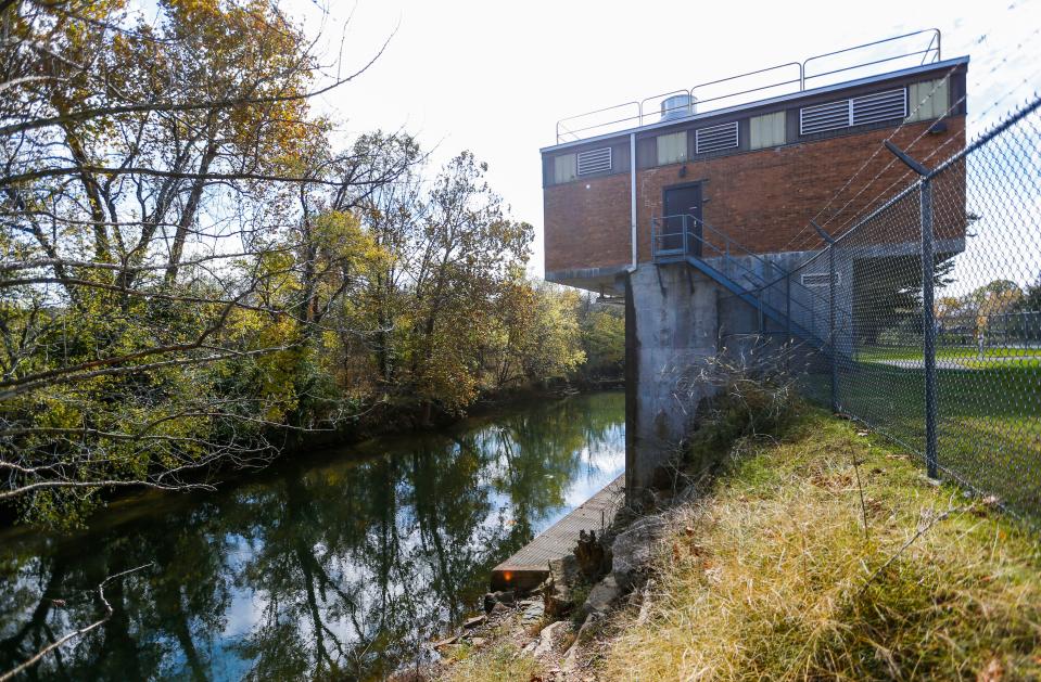 Carl E. Sawyer Blackman Water Intake Station on the James River on Tuesday, Nov. 2, 2021.