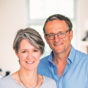 Michael Mosley and wife Clare Bailey Mosley.