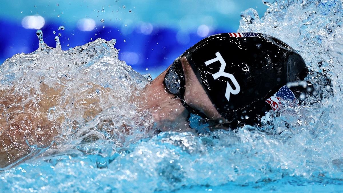 Paris 2024 Olympics Bobby Finke breaks World Record in men’s freestyle