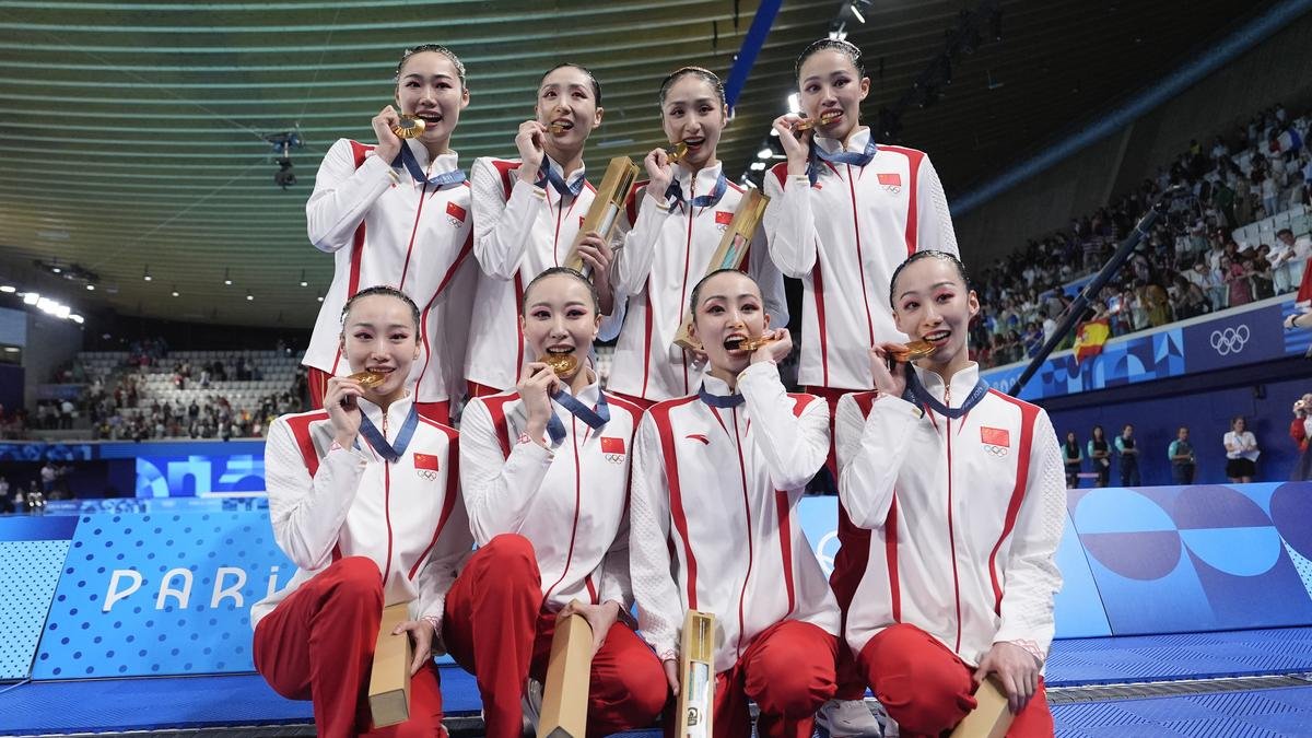 Paris 2024 Olympics China wins first gold in acrobatic team event in