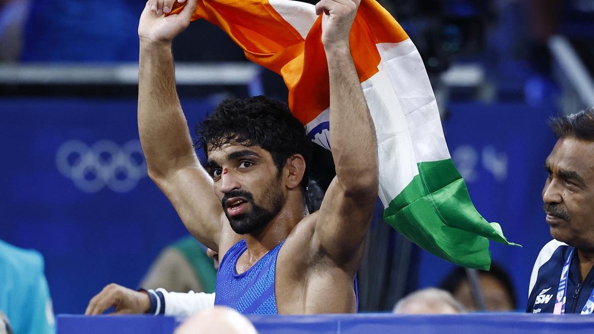 Paris 2024 Olympics Aman dedicates medal to parents and India after