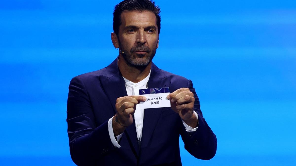 UEFA Champions League 202425 draw Arsenal to face PSG and Inter Milan