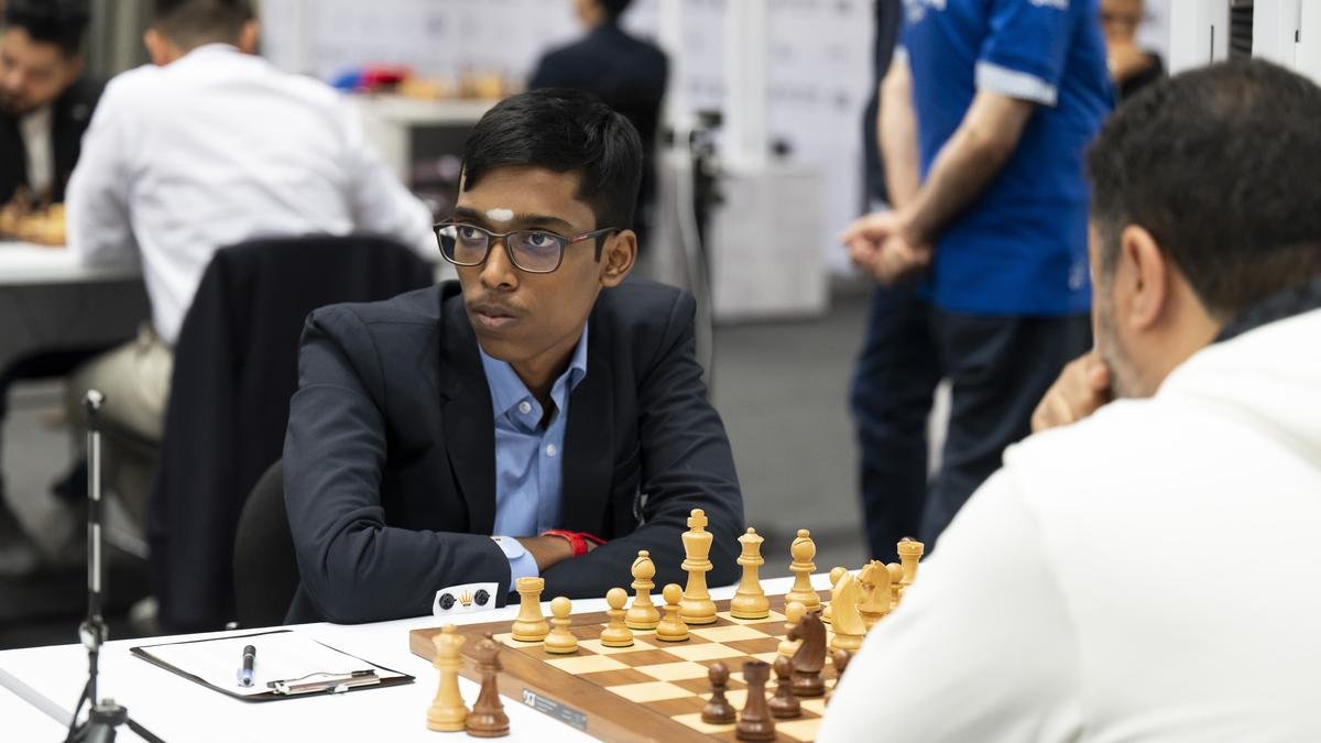 Chess Olympiad 2024, Round 5 Indians in action, board pairings