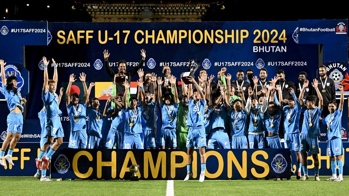 SAFF U17 Championship 2024 India wins title after beating Bangladesh