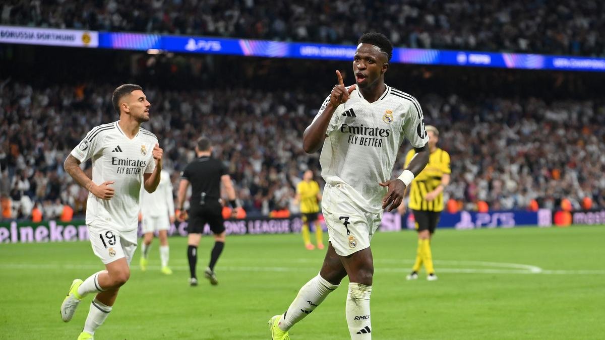 Vinicius nets hattrick as Real Madrid makes comeback win against